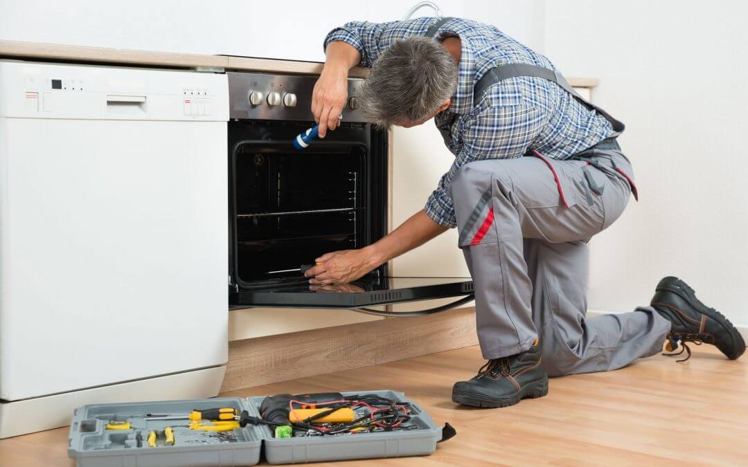 What causes an electric oven to stop working?